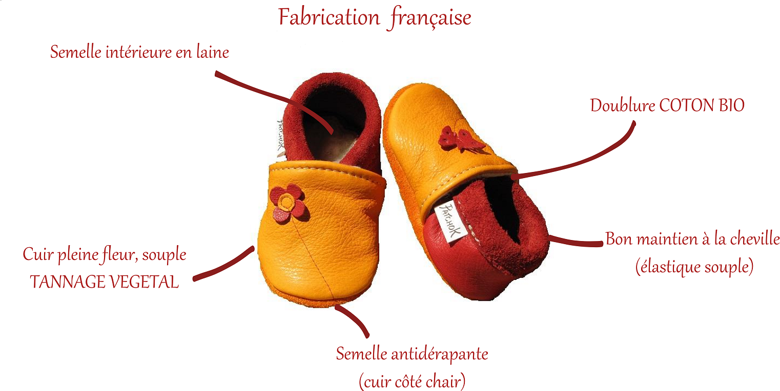 Chaussons fabriqués en France