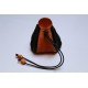Bourse en cuir
